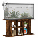Vidaxl Aquarium Standard 120x40x60 cm Couleur de chêne fumé en bois transformé