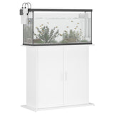 Vidaxx support pour aquarium 81x36x73 cm bois d'ingénierie blanc