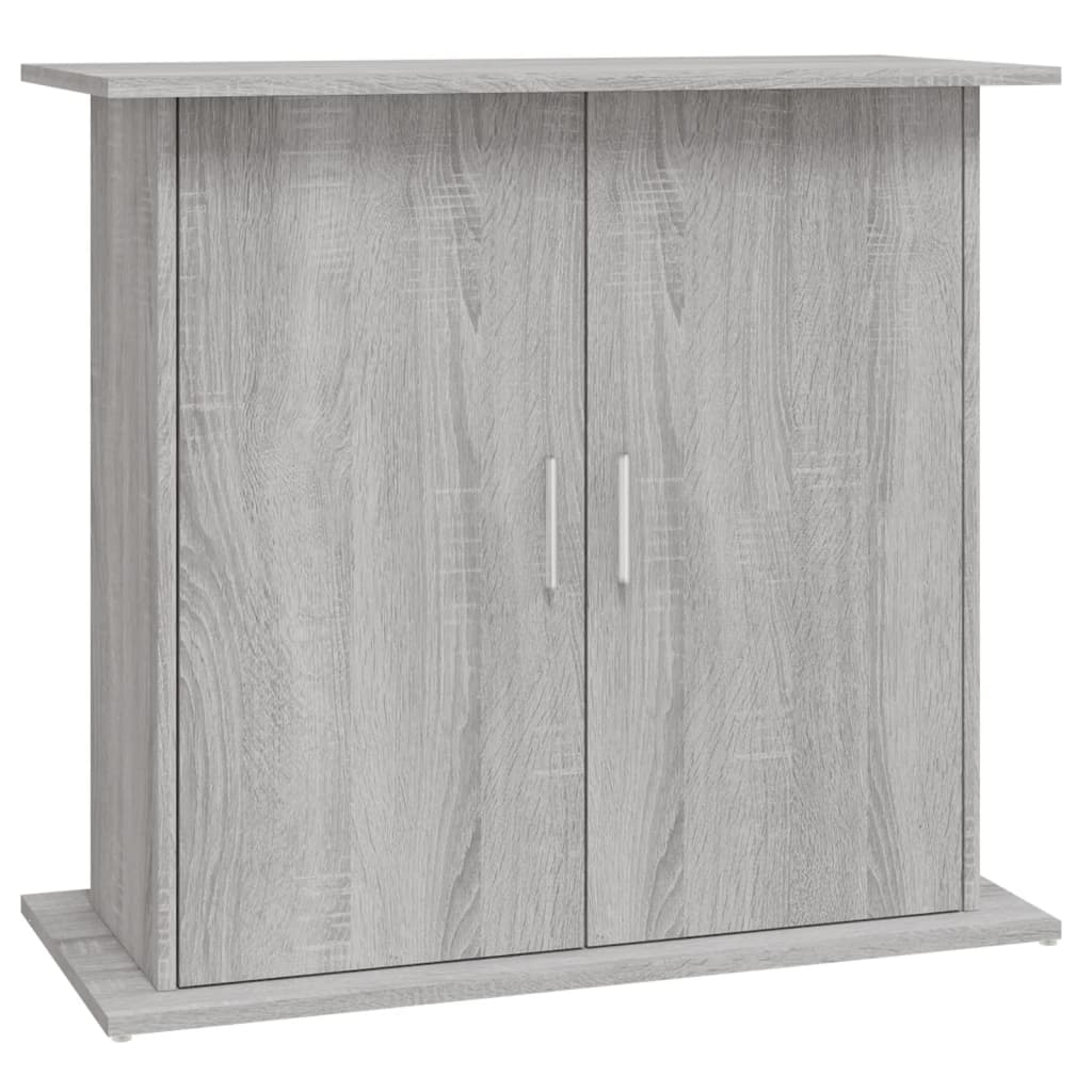 Vidaxl Aquarium Standard 81x36x73 cm Processus en bois Grey Sonoma Oak