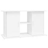 Estándar de Aquarium Vidaxl 101x41x58 cm de madera procesada de alto brillo blanco