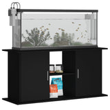 Vidaxl Aquarium Standard 121x41x58 cm verschafft Holz schwaarz