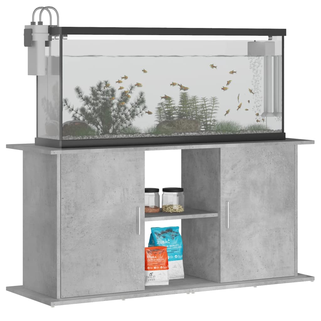 Vidaxl Aquarium Standard 121x41x58 cm Processed wood concrete price