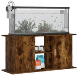 Vidaxl Aquarium Standard 121x41x58 cm Colore di quercia fumato a legna elaborata