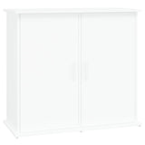 Estándar de Aquarium Vidaxl 81x36x73 cm de madera procesada blanca