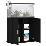 Vidaxl Aquarium Standard 81x36x73 cm Black in legno elaborato