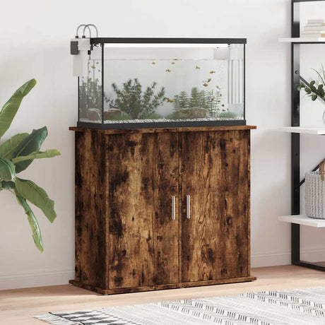 Vidaxl Aquarium Standard 81x36x73 cm Bois transformé en bois de chêne coloré