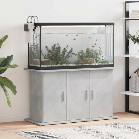 Vidaxl Aquarium Standard 101x41x58 cm Betongrij en bois transformé