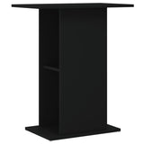 Vidaxx support d'aquarium 60,5x36x72,5 cm bois traité noir