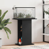 Vidaxx support d'aquarium 60,5x36x72,5 cm bois traité noir