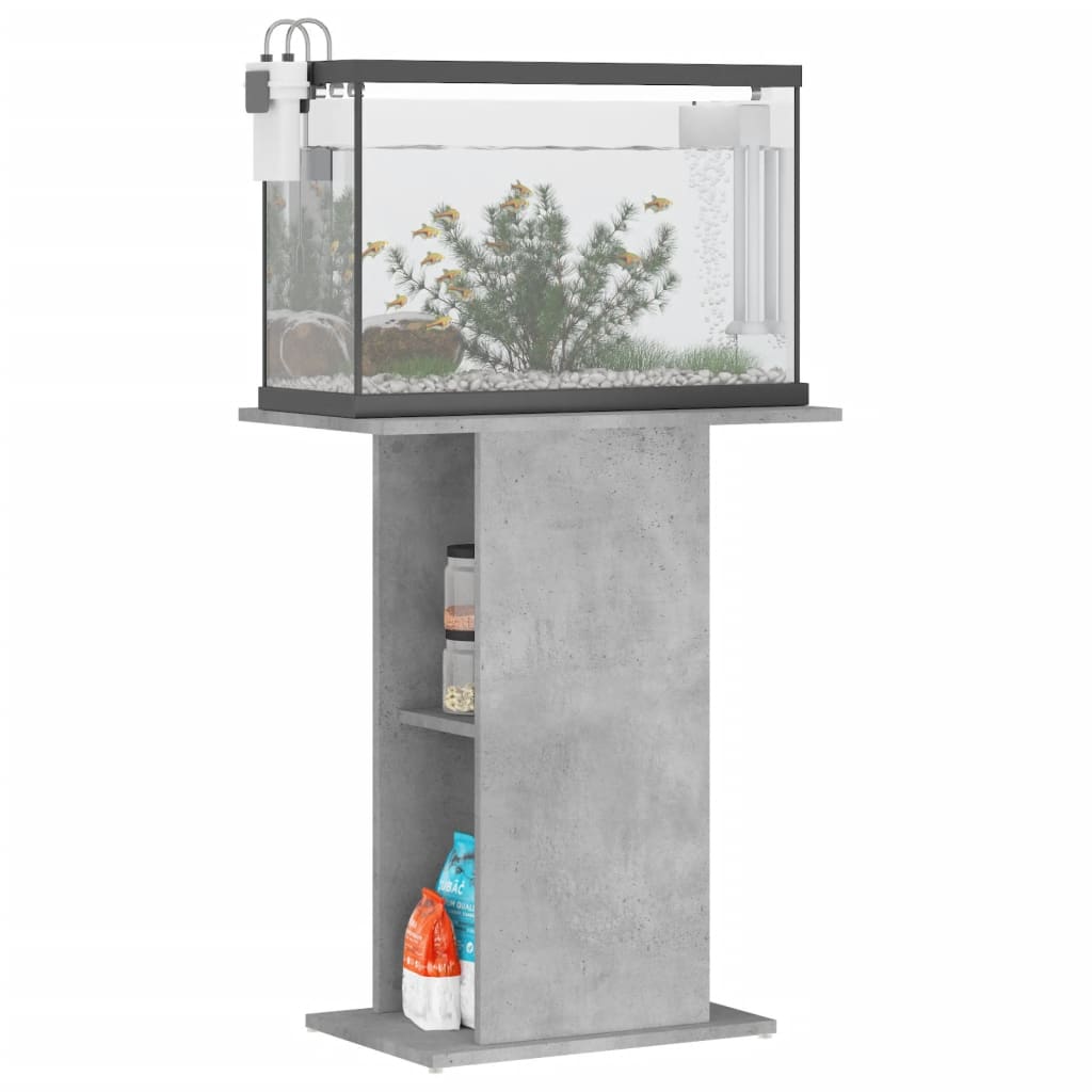 Vidaxl Aquarium Standard 60,5x36x72,5 cm Zpracované dřevěné betonové ceny