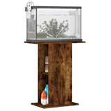 VIDAXL Aquarium Standard 60,5x36x72,5 cm Behandlet tre røkt eik