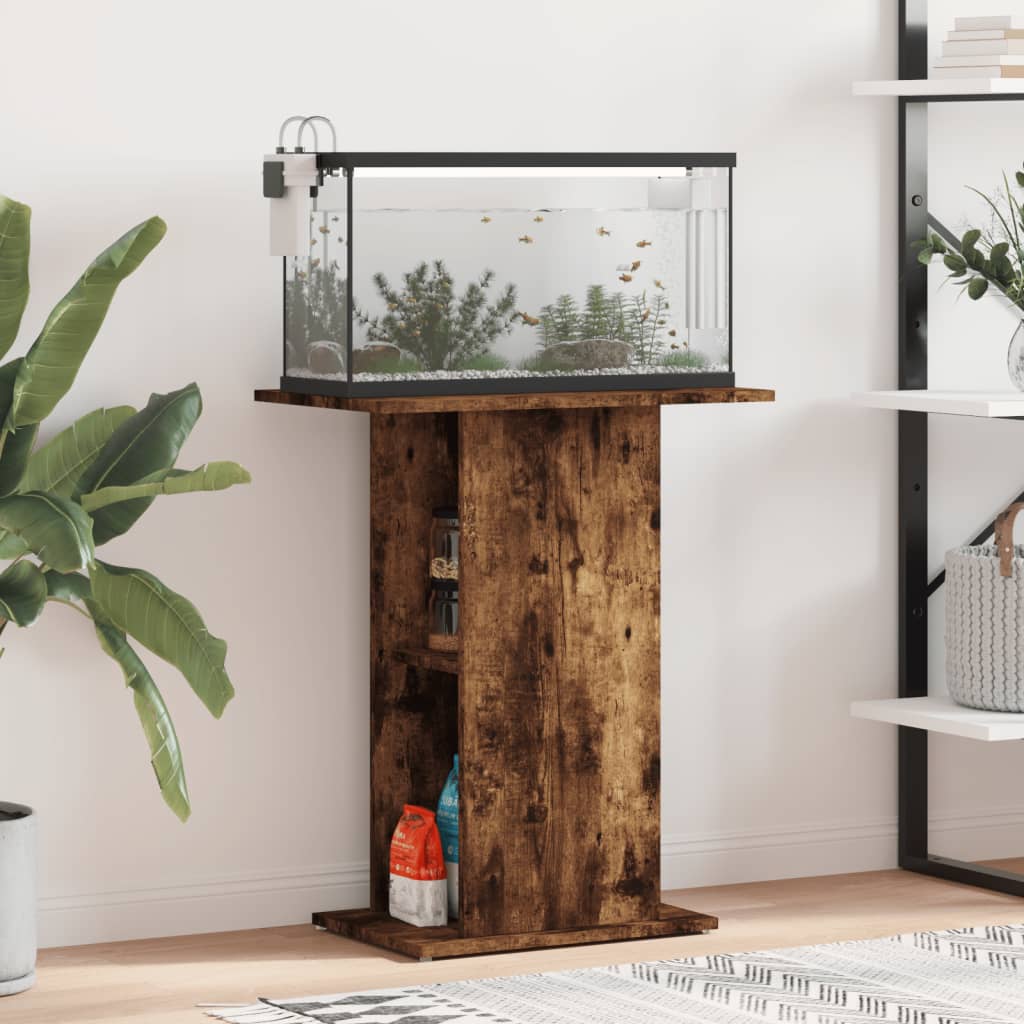 Vidaxl Aquarium Standard 6,5x36x72.5 cm veraarbechte Whoked Oak