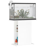 Vidaxl Aquarium Standard 75x36x72.5 cm verarbeitetes Holz weiß