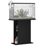 Vidaxl Aquarium Standard 75x36x72.5 CM verschafft Holz schwaarz