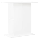 Vidaxl Aquarium Standard 75x36x72,5 cm White lucido in legno trasformato