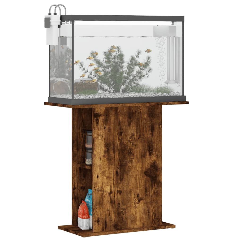 Vidaxl Aquarium Standard 75x36x72.5 cm Przetworzone drewno drewniane drewno