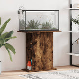 Vidaxl Aquarium Standard 75x36x72.5 CM verschwonnene Holz gefëmmt Oak