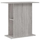 Vidaxl Aquarium Standard 75x36x72,5 cm Processus en bois Grey Sonoma