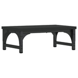 Vidaxl Monitor Standard 37x23x14 cm Bois transformé en noir