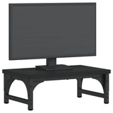 Vidaxl Monitor Standard 37x23x14 cm Bois transformé en noir