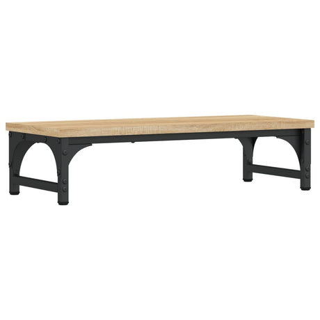 Vidaxl Monitor Standard 55x23x14 cm Bois de chêne sonoma en bois de bois de chêne