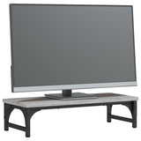 Vidaxl Monitor Standard 55x23x14 cm Process Wood Grey Sonoma Oak