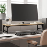 Vidaxl Monitor Standard 85x23x15.5 cm Processus de chêne sonoma en bois -colore