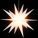 Lampe de Noël Vidaxl avec LED pliable 100 cm blanc