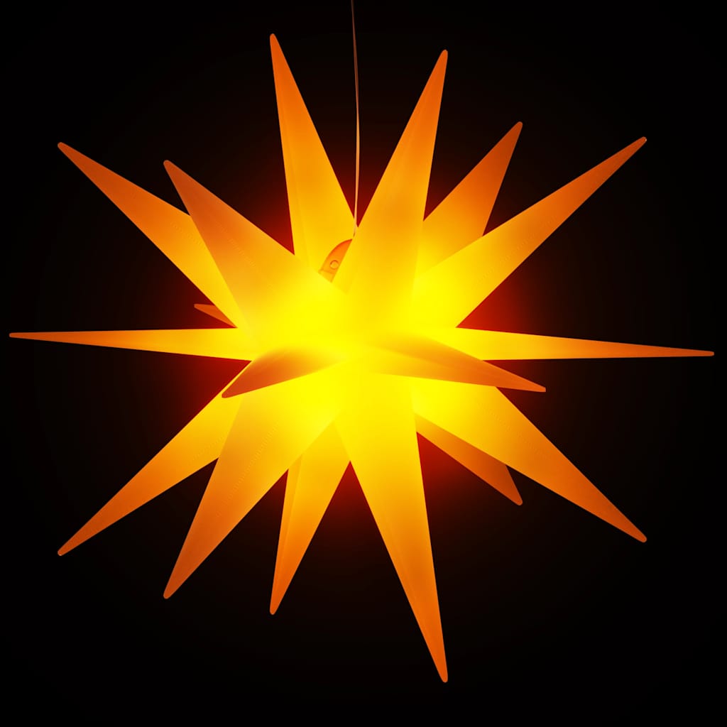 Vidaxx lampe de Noël avec LED pliable 100 cm jaune