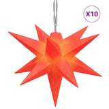 Lampe de Noël Vidaxl 10 LEDS 10 cm Rouge