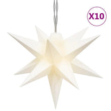 Lampe de Noël Vidaxl 10 LEDS 10 cm blanc
