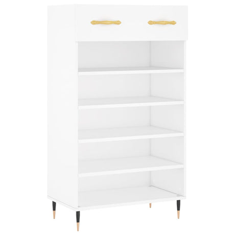 Vidaxl schoenenkast 60x35x105 cm bewerkt hout wit