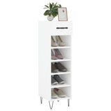 Vidaxl schoenenkast 30x35x105 cm bewerkt hout wit