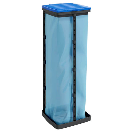 Vidaxl Garbage Bag Tolders 2 PCS 120 L pp noir et bleu