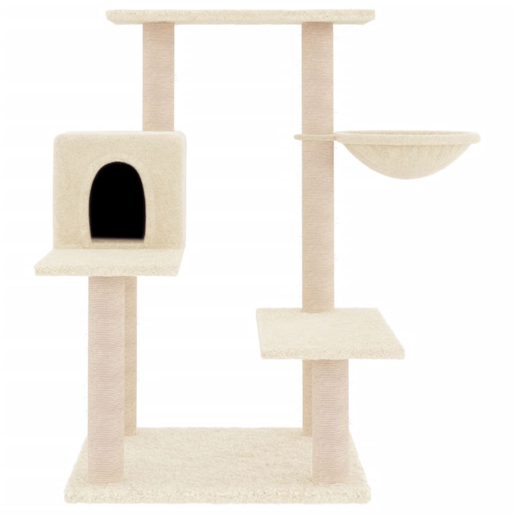 Vidaxl Cat Furniture con graffi di sisal 82,5 cm colorato