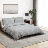 Vidaxx parure de couette 200x200 cm coton gris