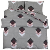 VidaXL duvet overray set 220x240 cm cotton gray