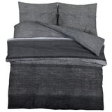 Vidaxl Duvet overray set 220x240 cm Cotton Dark gray