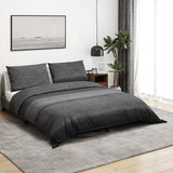 Vidaxl Duvet overray set 220x240 cm Cotton Dark gray