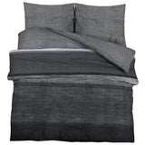 VidaXL duvet overray set 260x220 cm Cotton Dark gray