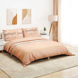 Vidaxl Duvet Richet Set 200x200 cm Coton Pink