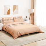 Vidaxl Duvet Richet Set 135x200 cm Coton Pink