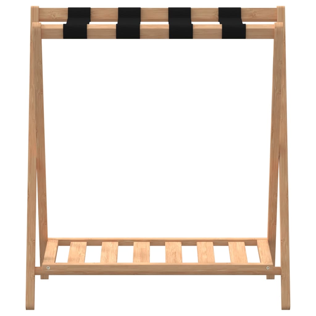 Vidaxl Gepäck Rack 68x38x58 cm Bambus