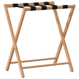 Rack per bagagli vidaxl 68.5x38x58 cm in bambù