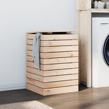 Vidaxx panier à linge 44x44x66 cm bois de pin massif