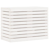 Vidaxl Basket 88.5x44x66 cm Pine solide blanc