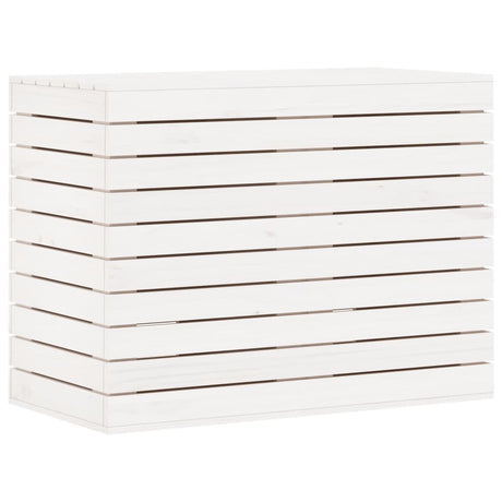 Vidaxl Basket 88.5x44x66 cm Pine solide blanc