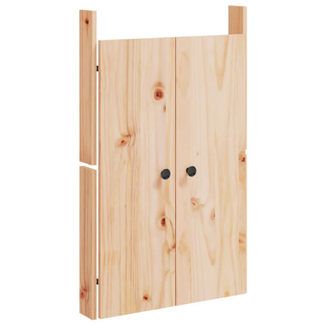 Vidaxx portes de placard pour cuisine extérieure 2 pcs 50x9x82 cm bois de pin