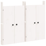 Portes d'armoire Vidaxl pour cuisine extérieure 2 ST 50x9x82 cm Bois de pin blanc