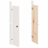 Portes d'armoire Vidaxl pour cuisine extérieure 2 ST 50x9x82 cm Bois de pin blanc